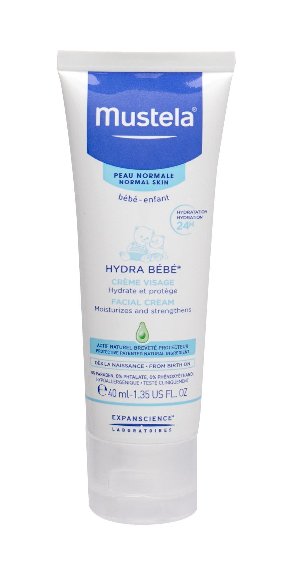 Mustela Hydra Bébé Facial Cream K Krem do twarzy na dzień 40ml-131199